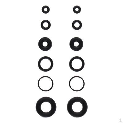 O Rubber Seals for Airbrush Ing Accessories - Black,