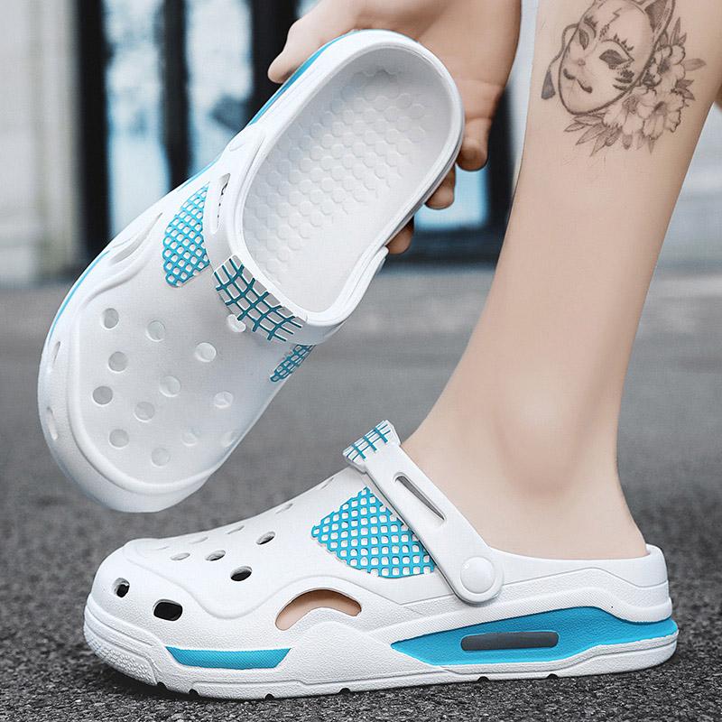 Men's Casual Fashionable Non Slip Portable Sports Sandals for Summer 2024 with A Beach Poop Sensation and Toe Slippers for Men