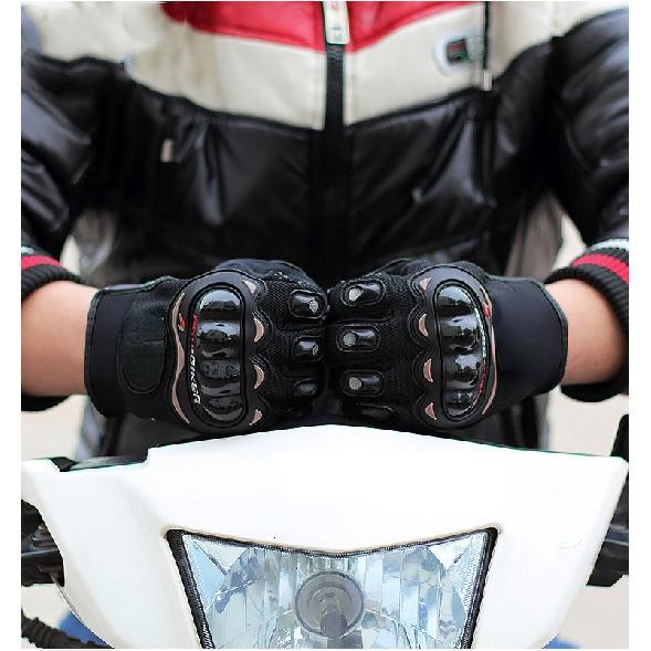 Motorcycle Gloves Men's Motorcycle Gloves Breathable Closed Finger Racing Gloves for Outdoor Sports Crossbike