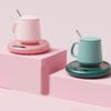 Small Coffee Warmer Coaster USB Powered Beverage Warmer Pad Warming Plate Heating Cup Pad Suitable for Hot Beverages