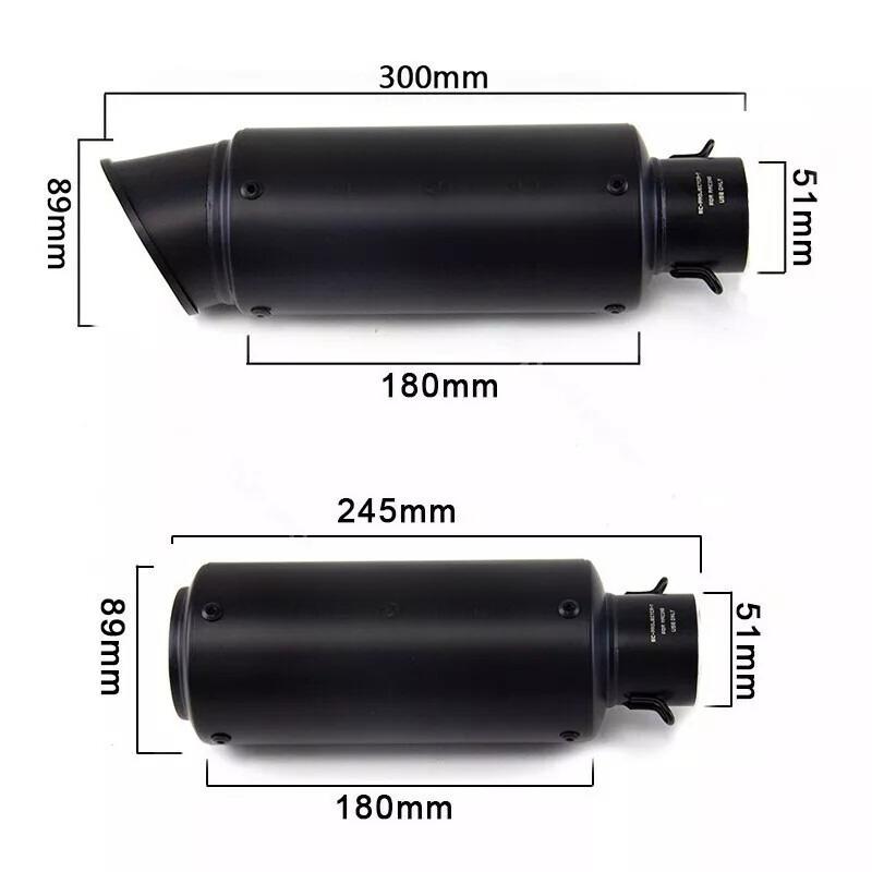 Exhausts Pipes Full Exhaust System Muffler Tip Header Pipe Fits CF-Moto 300NK 300SR 250NK 250SR