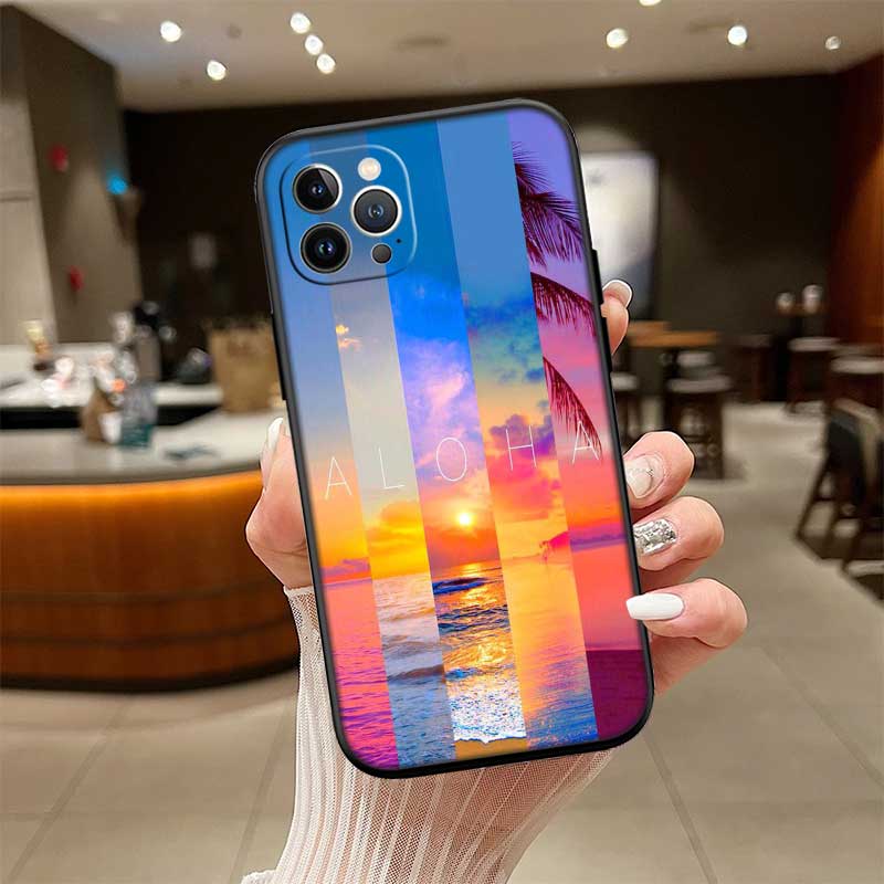 NH8 Beach Aloha Tree Summer Case for Motorola Edge 60 60s 70 G86 G56 G54 E14 G04S G45 G54 G64 S30 S50 X30 X40 X50 Pro Power