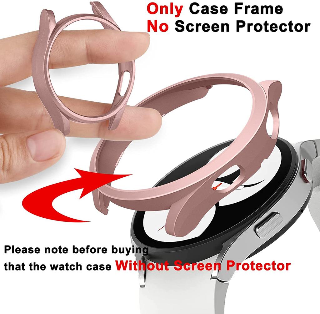 Cover for Samsung Galaxy Watch 4 Case 40mm 44mm Accessories PC All-around Bumper Protector Galaxy Watch 4 Classic 46mm 42mm Case
