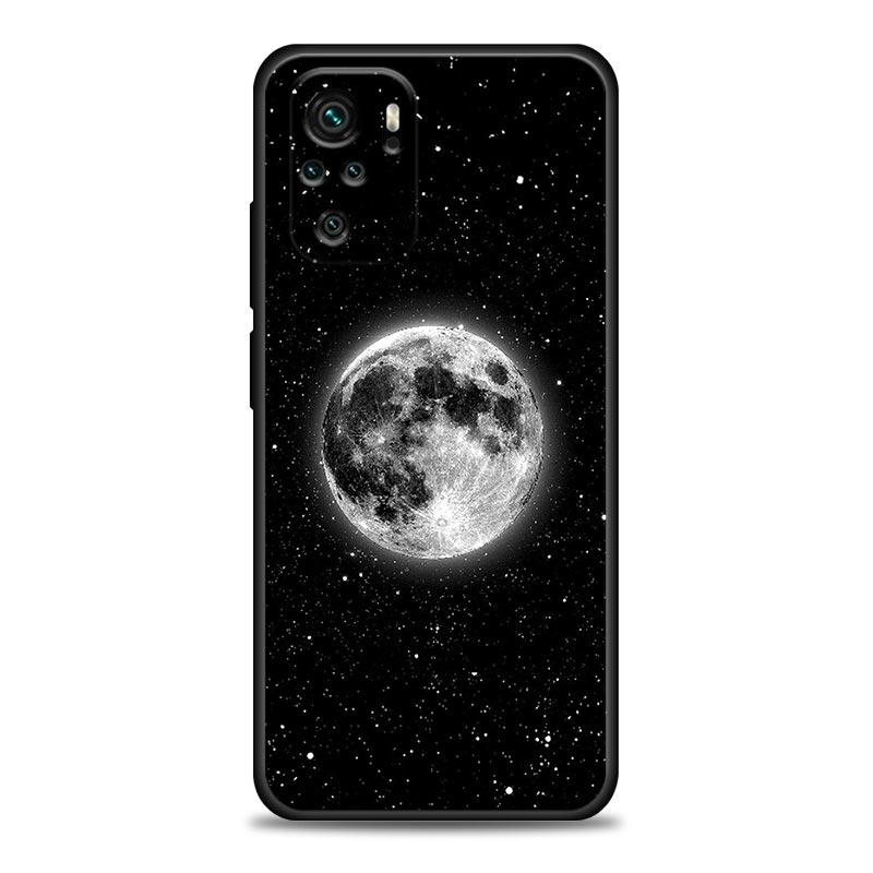 Himmel Weltraum Planet Mond Sterne Handyhülle Für Xiaomi Redmi Note 11 10 9 8 Pro 9S 8A 10S 11S Weiche Hülle Für Redmi Note 8Pro 10Pro
