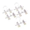 5 Pieces Boot Hangers Clips, Stainless Steel Clothespins, Traceless Clothes Pins Laundry Hooks