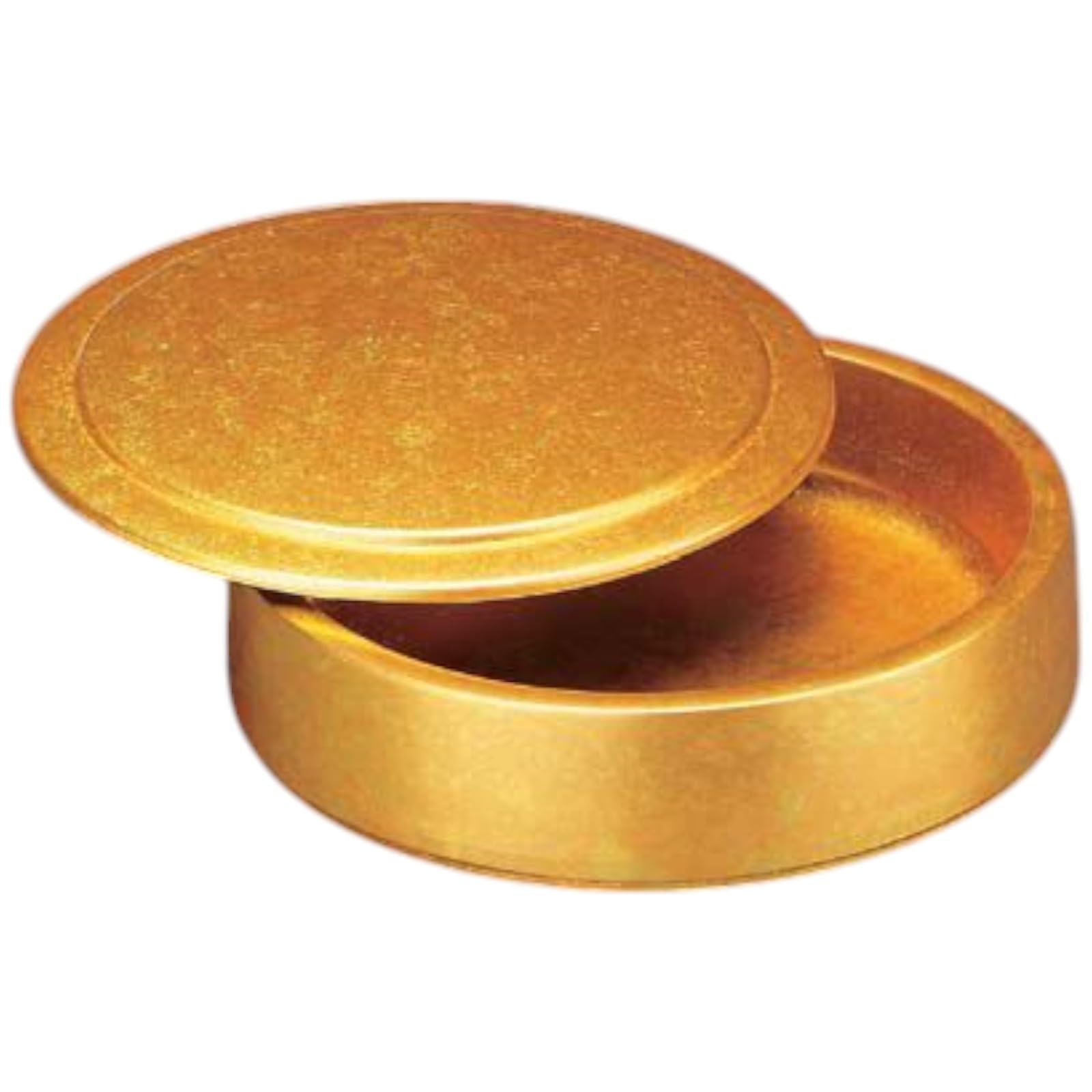 

Премиальные Нигири Суши Золото Сделано в Японии J-kitchens Тарелка, Круглая, 7,5 дюймов, Двухцветный лист,