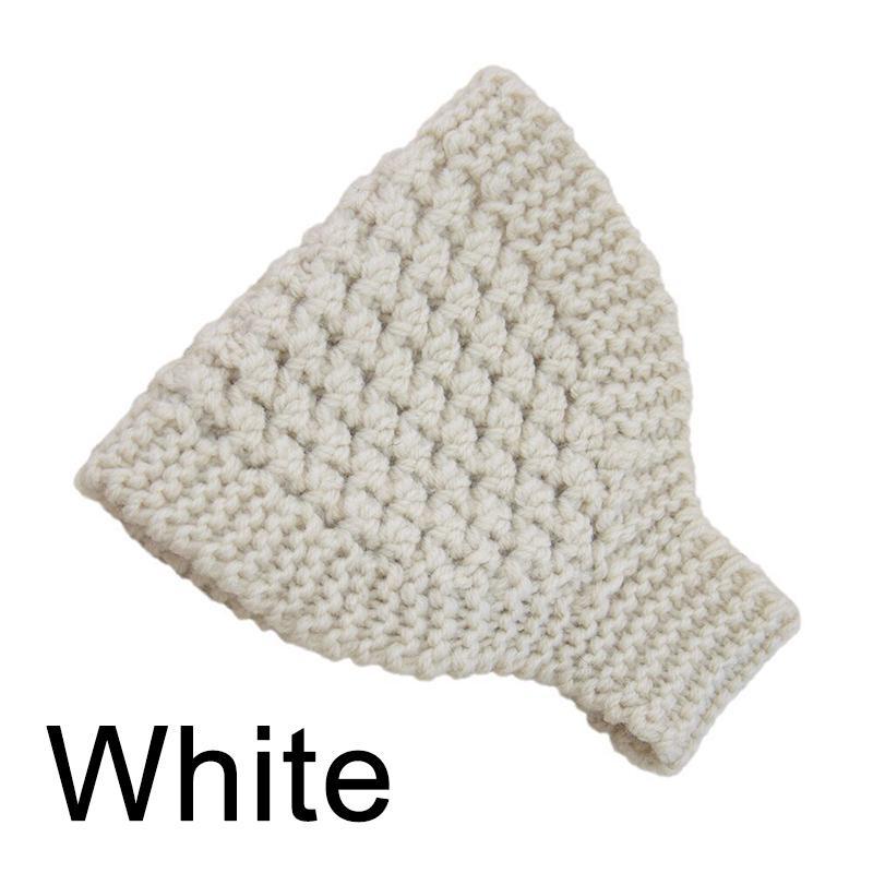 Mode Herbst Winter Damen Warmes Stirnband Gestrickte Elastische Haarbänder Kopfwickel Haaraccessoires für Dame Turban