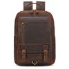 Vintage Men's Backpack Crazy Horse Leather Backpack