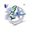 Viya Creative Butterfly Dragonfly Series Combination Ring Women'S Jewelry Simple Popular Hand Jewelry