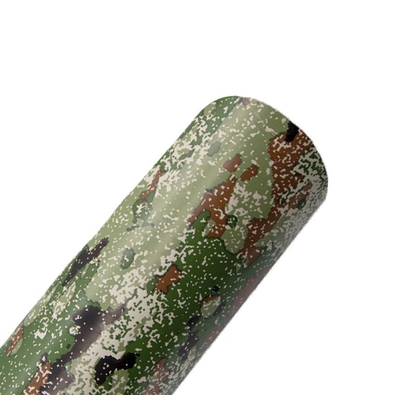 Frosted Camouflage Vehicle Wrap Film