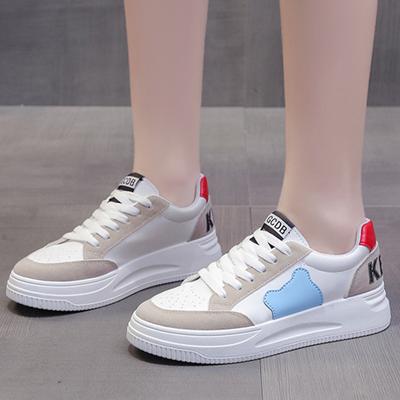 Women's Fashion Sports White Shoes Street Casual All-match Sneakers Running Shoes Student Shoes