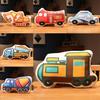 Peluche Douce Voiture Pour Enfants Avec Design Réaliste Et Rembourrage Confortable Hauteur 50cm