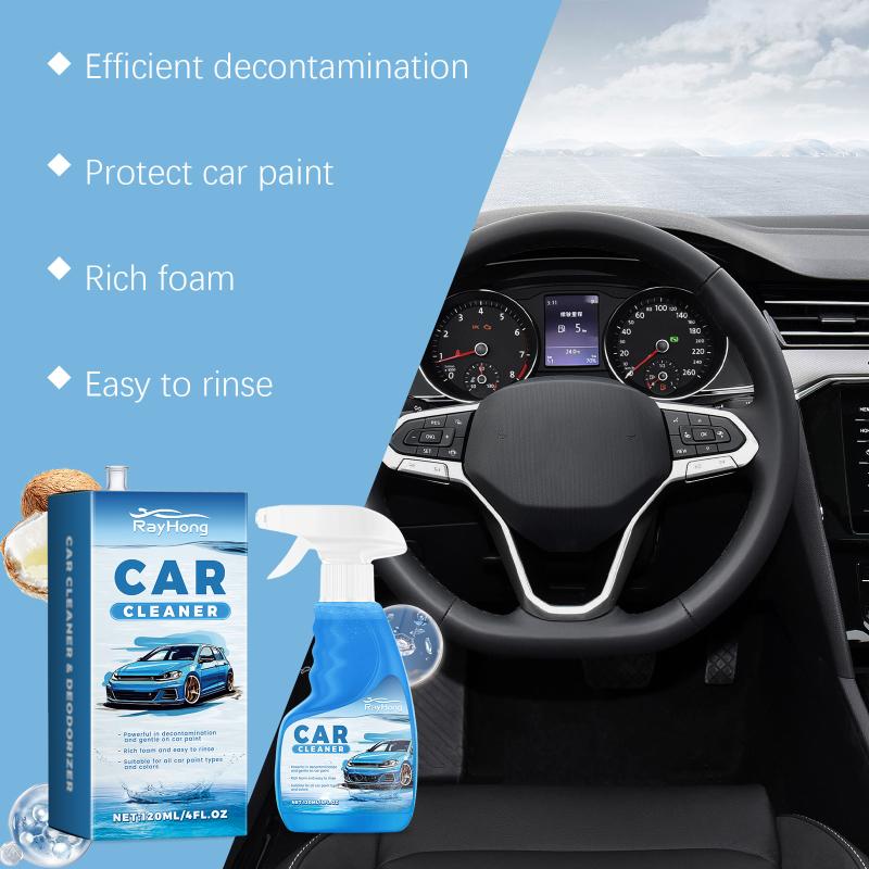 Car Interior Foam Cleaner & Detailing Spray - Advanced Multi-Function Formula For Deep Cleaning And Restoration one size