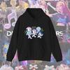 KPop Devil Hunter Sweatshirt Hooded Children's Spring and Autumn Outfit Rumi Mira Zoey Cartoon Anime Girl Long Sleeved Top