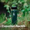 Gourde isotherme - hydro flask - 1180 ml - acier inoxydable - antifuite - indigo
