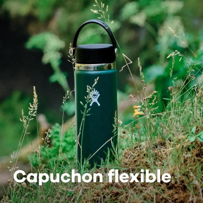 Gourde isotherme - hydro flask - 1180 ml - acier inoxydable - antifuite - indigo