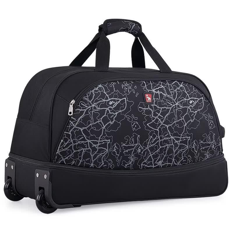 OIWAS OCL8019 Foldable Rolling Travel Duffel