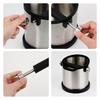 Watchget Contenitore per Fondi di Caffè, Contenitore per Fondi di Caffè, Contenitore per Fondi, Secchio per Fondi di Caffè, Grande Capacità 1.8L, Acciaio Inossidabile Rimovibile, per Uso Domestico e Commerciale, S