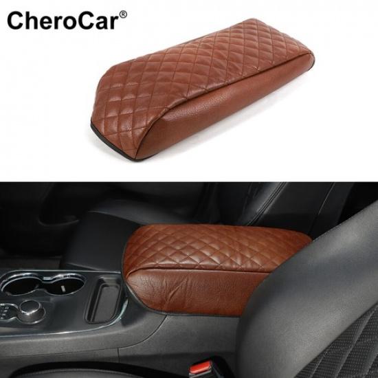 

PU Leather Center Console Armrest Box Cover Cushion For Jeep Grand Cherokee 11+