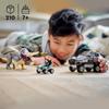 LEGO Jurassic World Triceratops Truck Attack 76950 Toy Block Παρουσιάστε κινούμενα σχέδια δεινοσαύρων για αγόρια και κορίτσια ηλικίας 7 ετών και άνω