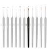 Black Frosted Ultra-Fine Nylon Student Art Liner Pen for Digital Watercolor and Outlining