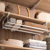 Adjustable Shoe Hanger Smooth Edges Iron Shoe Rack Hanging Shoe Organizer Multi-Functional For Kitchen Cabinet Closet