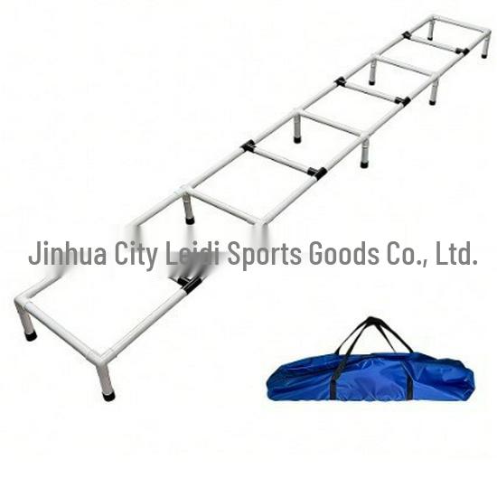 Dog Agility Training Poles & Ladder Set - Outdoor Sports Equipment for All Dog Breeds