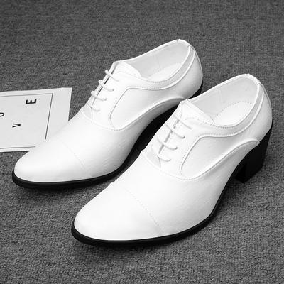 Mode Bankettkleidschuhe Herren Businessschuhe Hochhackige Schuhe Spitz Herren Hochzeitsschuhe Luxus Klassisch Herren Allround Lederschuhe