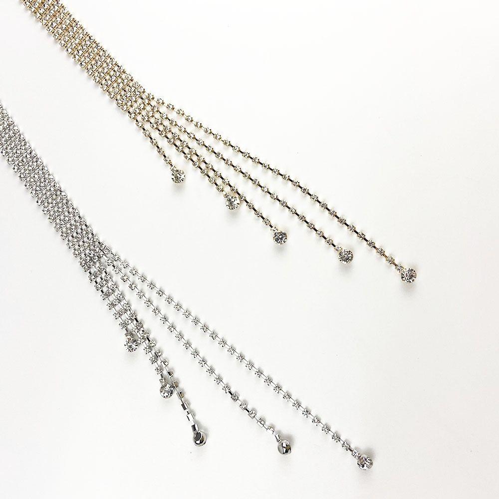 Body Jewelry Rhinestone Belt Shiny Women's Belly Chains High-end Crystal Waist Chain Dress Skirt