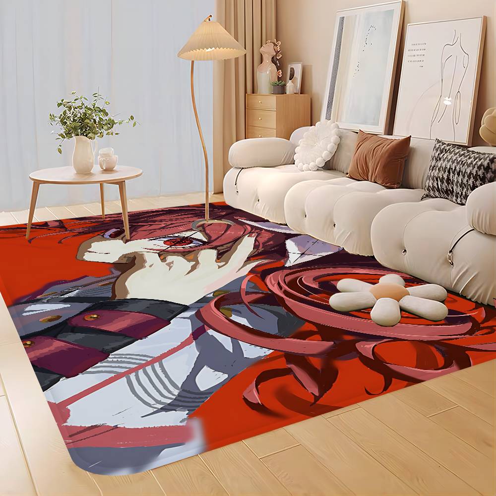 Vocaloid Teto Singer Girl Floor Mat Nordic Style Home Doormat Bathroom-Toilet Mats Bedroom El Decor Mat