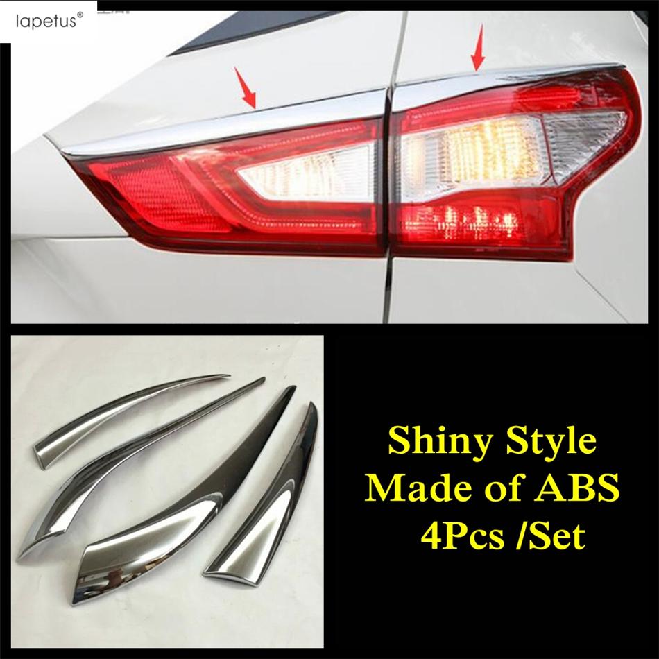 Front Rear Tail Head Headlight Light Fog Lamp Eyebrow Eyelid Cover Trim Accessories Exterior For Nissan Qashqai J11 2014 - 2016