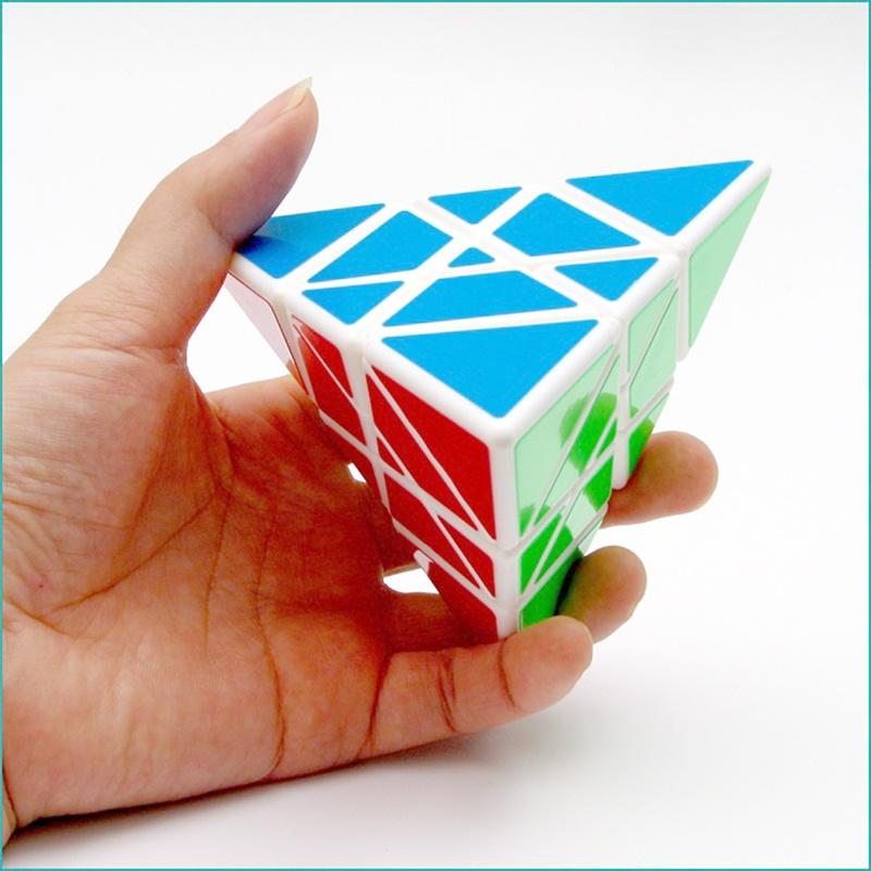 Piramidă Triunghiulară Pyraminx Cub Magic Puzzle Viteză Răsucire Jucărie Inteligență
