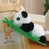 Cute and Creative Four Seasons Panda Pendant Plush Toys Chengdu Giant Panda Doll Bag Hanging Decoration Keychain Doll