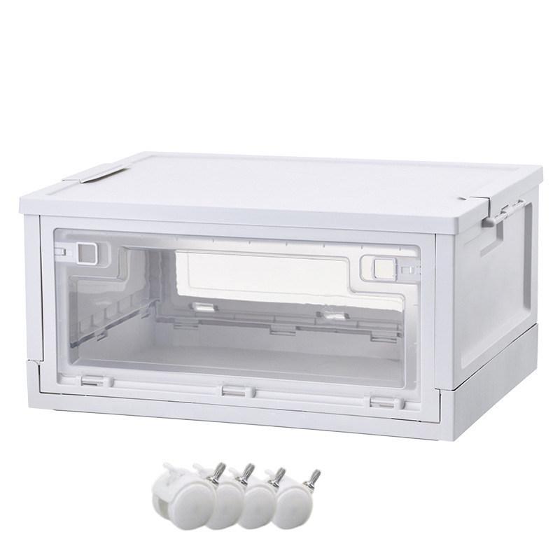 Black Outdoor Camping & Storage Folding Box - Industrial Style for Car Trunk