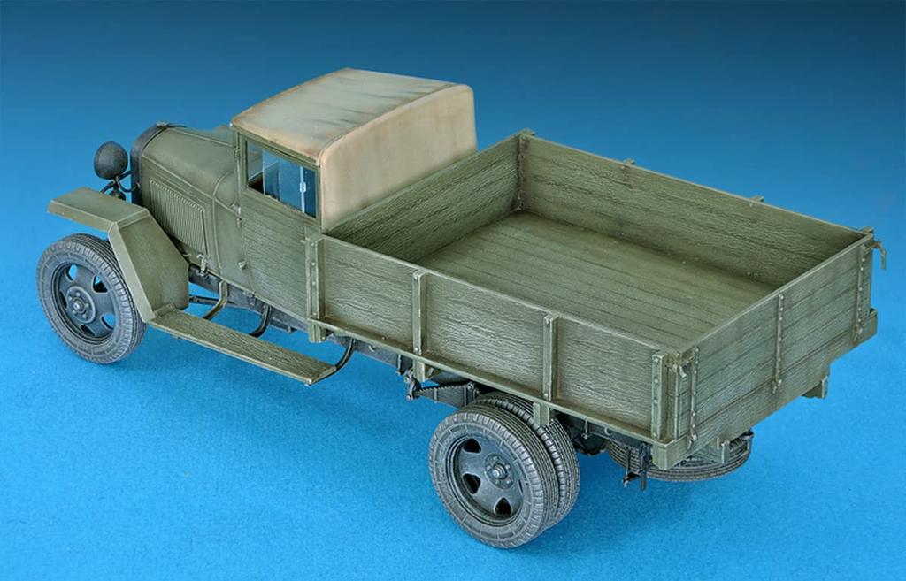 Miniart 1943 Cargo Truck MA35134 Plastic Model 1/35 GAZ-MM Mod. 1.5-ton
