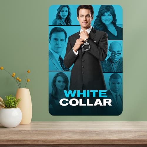 

White Collar Classic TV Show Metal Poster Sign 20x30cm（7.8x11.8inch）