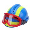Kask ratunkowy Praca na wysokości Bezpieczeństwo Kask budowlany ze światłem Wentylowany z otworami PC na sytuacje awaryjne