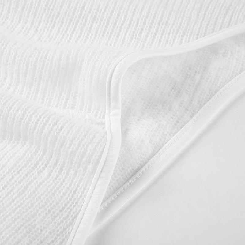 WTEMPO Brand Pure Desire Style Perspective Mesh Oblique Neck Long Sleeve Women's T-Shirt Sexy Short Loose Slim Blouse Splice Pullover Tops