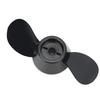 Langlebiger 2-Blatt Außenborder-Propeller Marine Elektrischer Trolling-Motor Propeller 24V Motoren