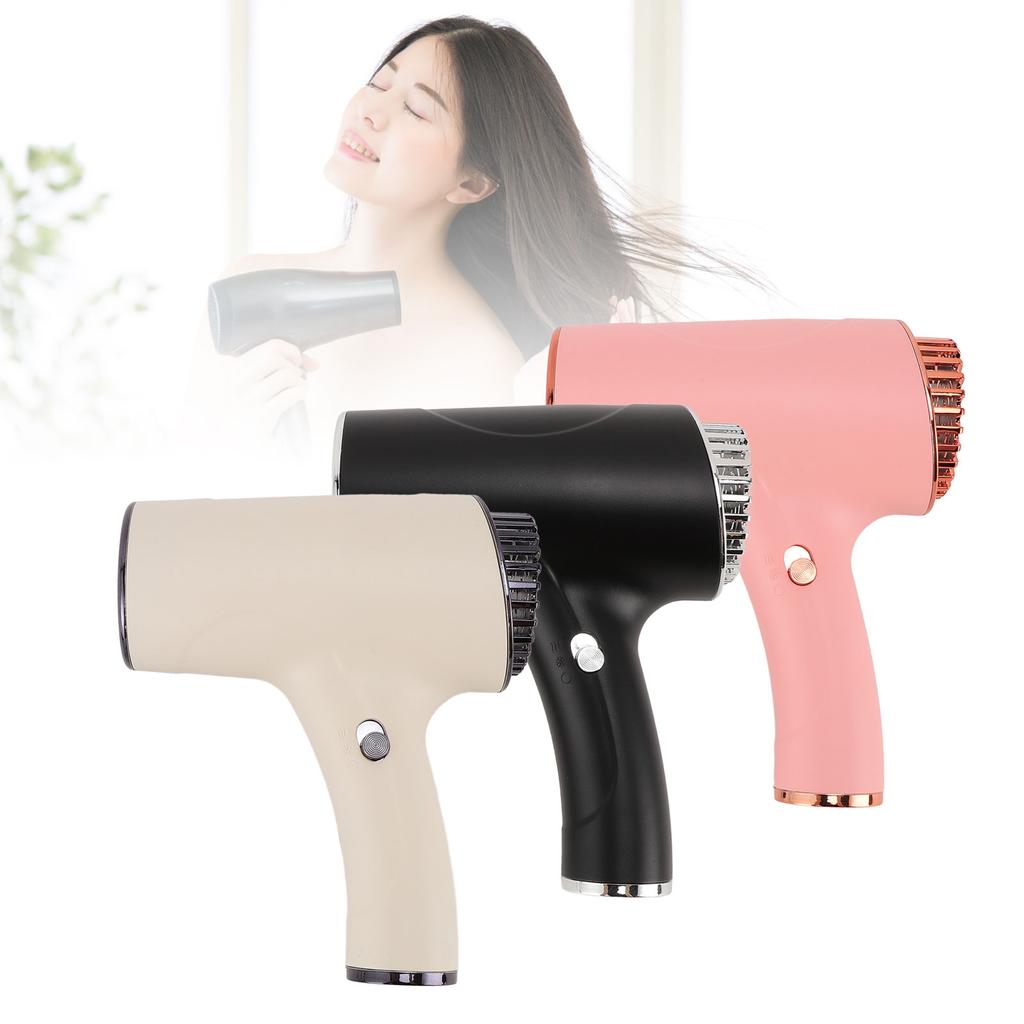 Negativer Ionen Haartrockner ABS Heiß Kalt Wind Leise Tragbarer Haarföhn für Zuhause Reise Wohnheim Schnell
