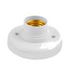 1-20PCS E27 Screw Cap Socket White Ceiling Light Lamp Bulb Fixing Base Stand 220V E27 Light Bulb Holder Spiral LED Bulb Base