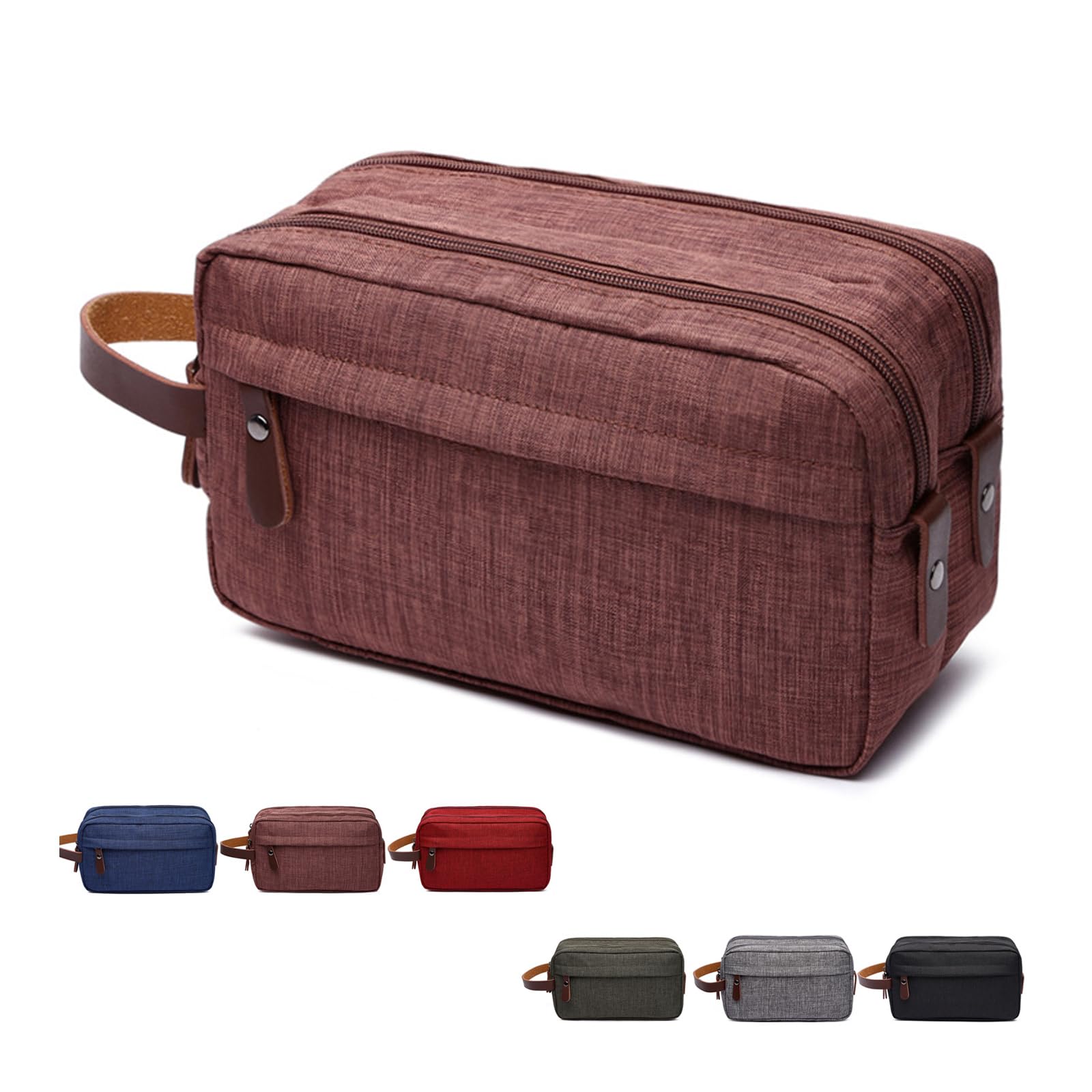 

Meigardass Міні Клатч Маленький Косметичний Оксфордська Тканина з Двома Ідеально для та Інший Ручний Гаманець Чоловіча Сумка, Сумка, Відділення, Повсякденний, Формальний,