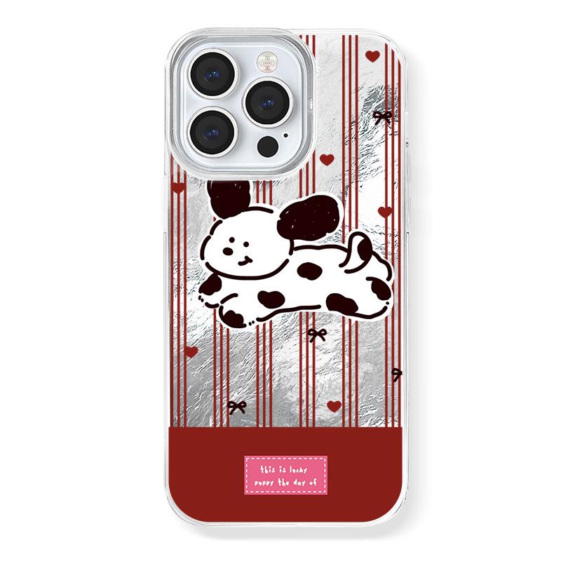 

Zhitai iPhone 11-16/15 Pro Max Glacier Cartoon Phone Case with Stand iPhone 16 Pro Max