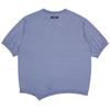 Bluetail Violet Unbalanced Short Sleeve Sweatshirt Azb2ts01vi