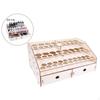 Paint Brush Rack, Portable Arranged Holder for Sanding Strip Scissors Artists Makeup