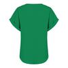 Womens Tops Short Sleeve Button V Neck Blouse Lightweight Summer Tops for Women Casual Shirts for Women Womens Clothing