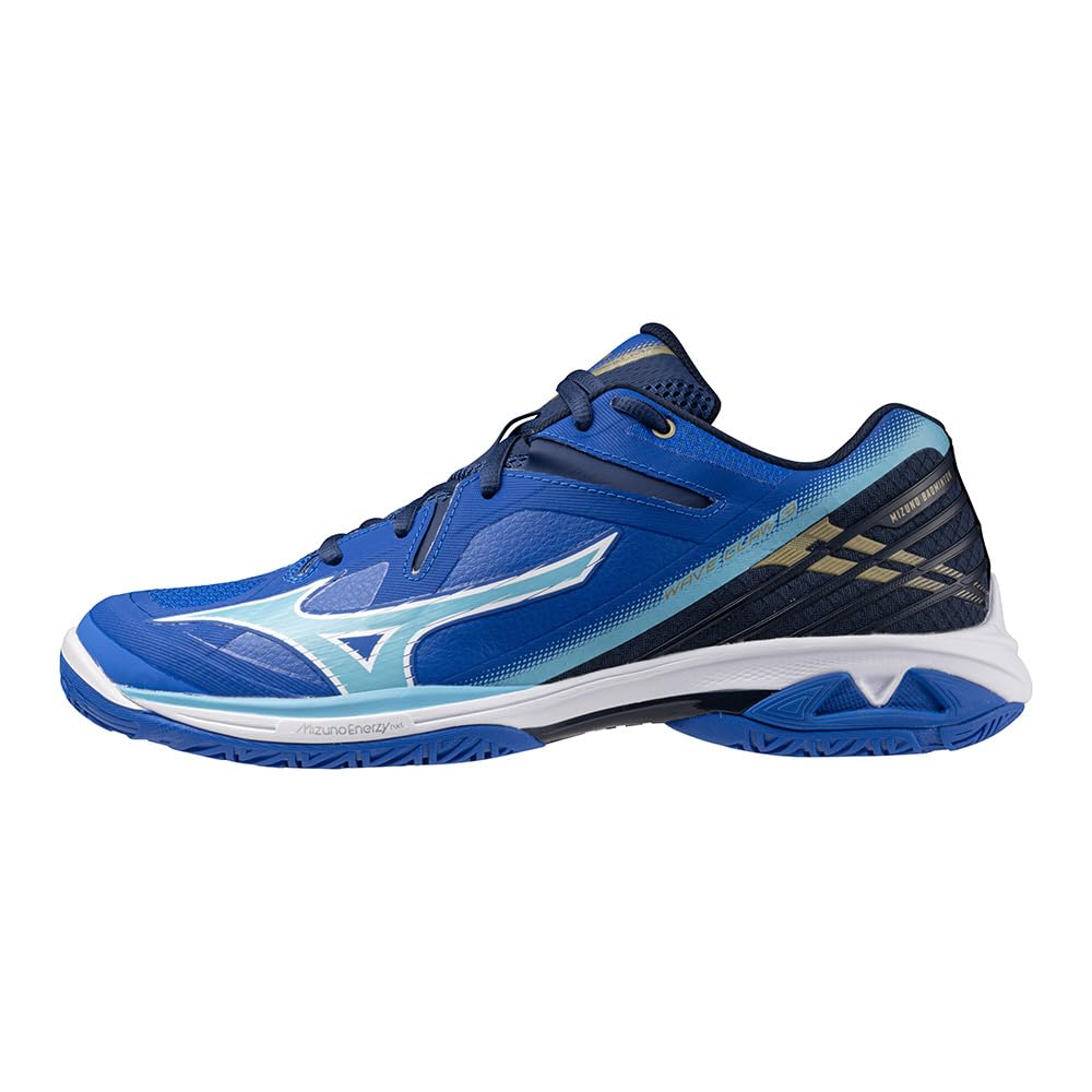 

Бадминтонные кроссовки Wave Claw 3 Club Activities Gymnasium Lightweight Cushioning Blue x White x Navy см 2E [Mizuno] 23,5