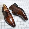 Classic Dress Shoes Man British Business Party Oxford Very Pointed Leather Shoes For Men Formal Leather Social Shoes Men