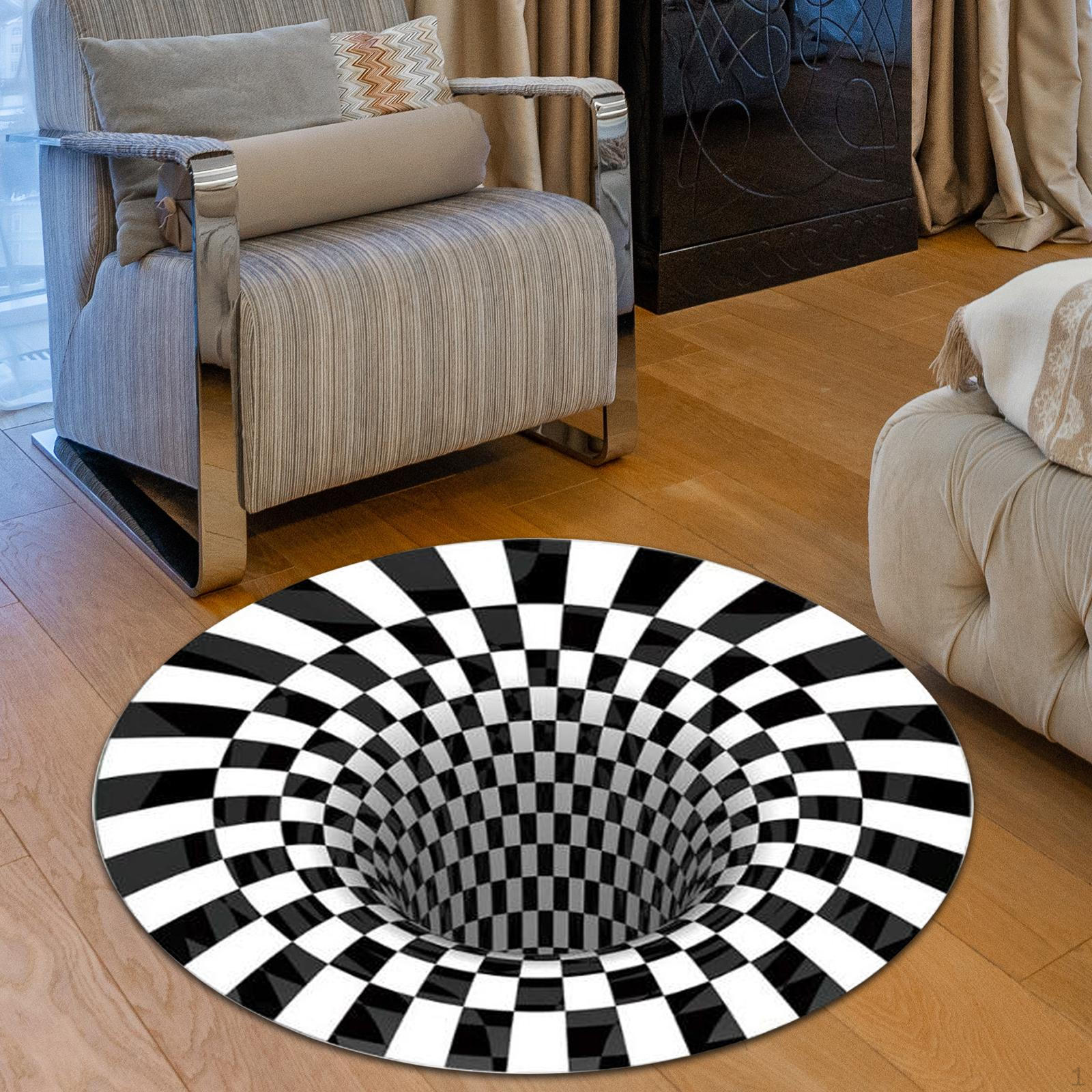 

3D ковры для гостиной, коврик для домашнего декора, нескользящий напольный коврик