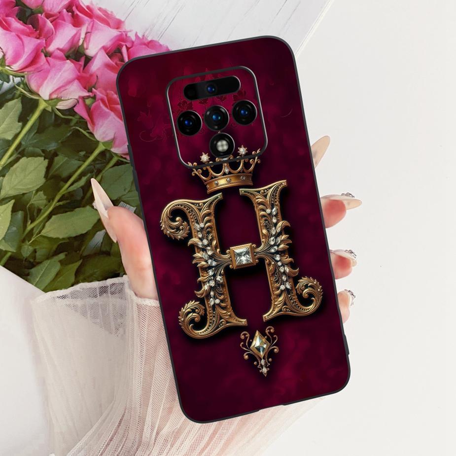 Für Tecno Camon 16 Premier Hülle CE9 CD6j Luxus Krone Buchstaben Abdeckung Weiche TPU Handyhülle Für Tecno Camon 16 Pro Camon16 CE7 Schale